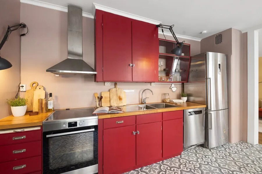 Køkken før renovering